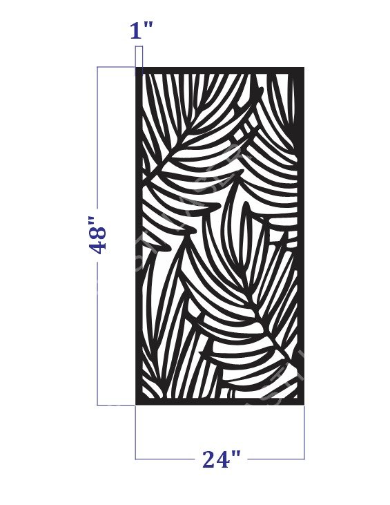 Floral CNC Laser Cutting Design - F-012.jpeg - Sasti Laser Namakkal
