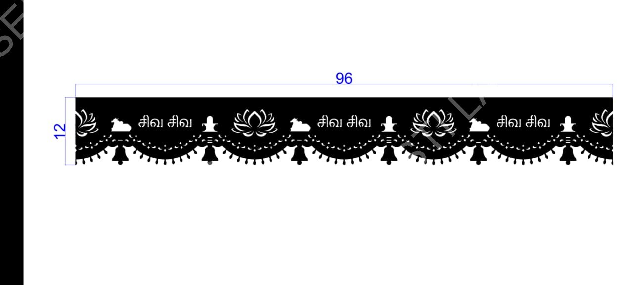 Religious CNC Laser Cutting Design - R-013.jpeg - Sasti Laser Namakkal